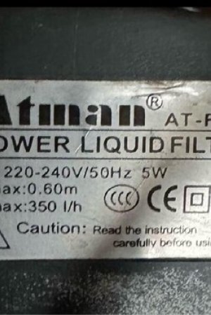 ATMAN AKVARYUM İÇİ SİRKİLASYON POMPASI FİLİTRESİ