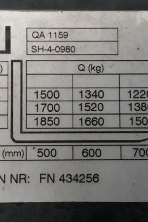 FORKLİFT 6-JUNGHENRİCH ELEKTRİKLİ