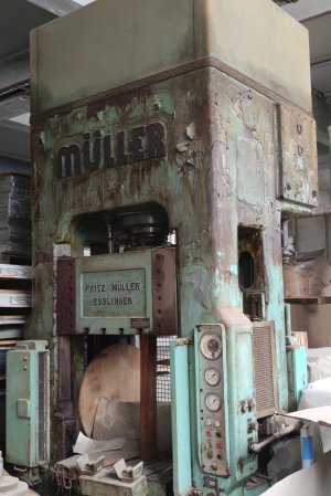 MÜLLER HİDROLİK PRES 100 TON