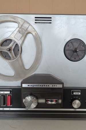 TELEFUNKEN MAGNETOPHON 201 RADYO ANTİKA  1965–1967