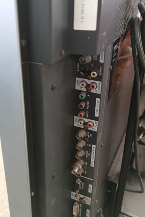 Televizyon 109 NEC plazma TV Ekranı kırık
