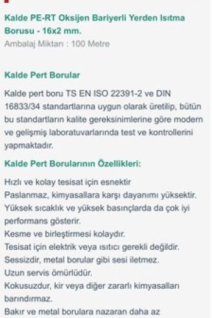 YERDEN ISITMA BORUSU 