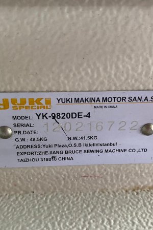 YUKI YK-9820-DE-4 MARS DİRECT DRİVE