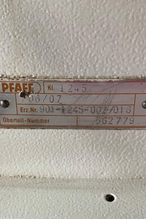 PFAFF 1245 DİKİŞ MAKİNESİ